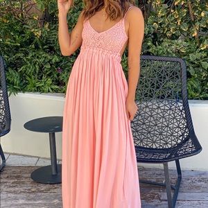 Backless dress, XL